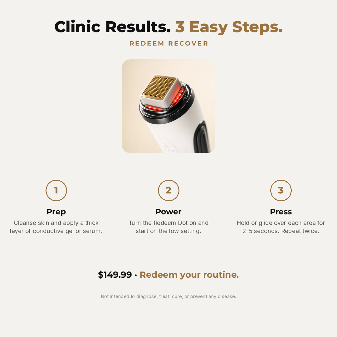 Redeem Dot — 3D Fractional RF Skin Tightening Device