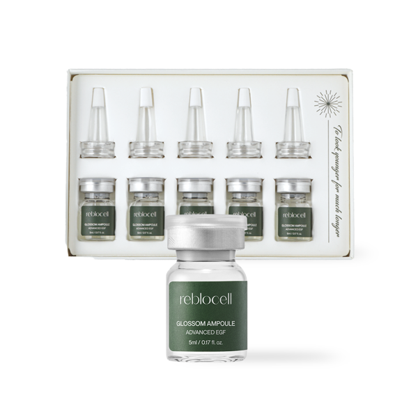 Reblocell Glossom Ampoule EGF 4ppm 5ml x 5