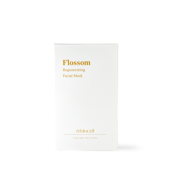Reblocell Flossom Regenerating Facial Mask EGF 1ppm 1 Sheet