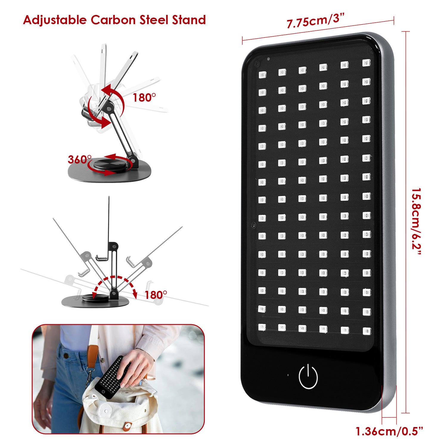 Infrared Red Light Recovery Panel