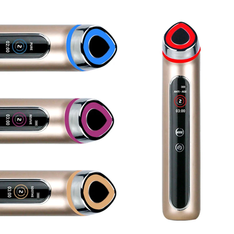 Redeem Boost — EMS + RF + LED + Sonic Vibration Facial Device