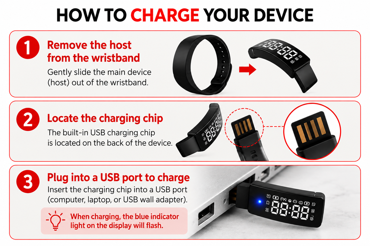 The Wind-Down Wrap — Silent Sleep Alarm