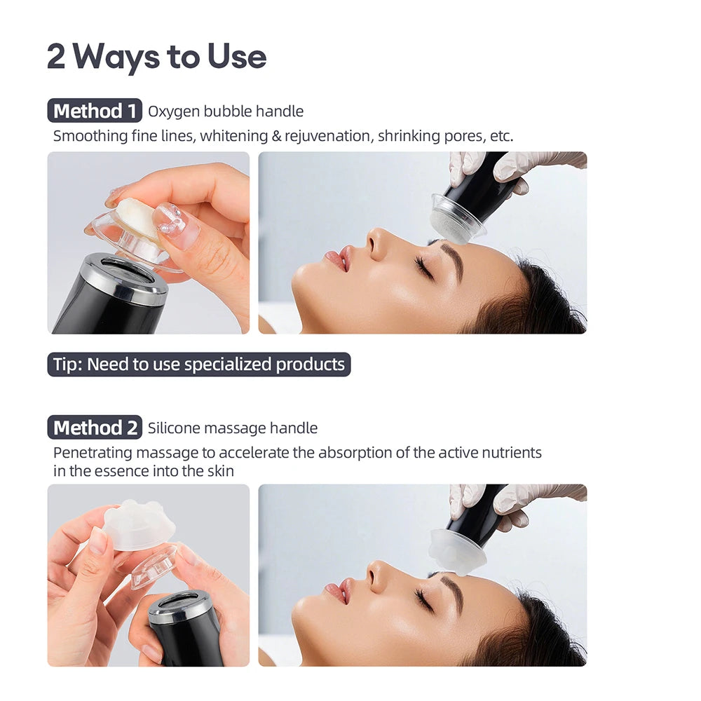 Oxygen Infusion Facial Device
