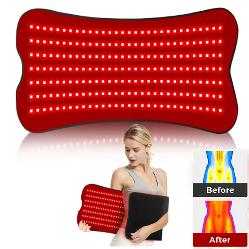 210pcs Red Infrared Light Therapy Pad LED Beauty Devices LED Bead Red Light Belt for Face and Body Back Knee Hands Feet Relief