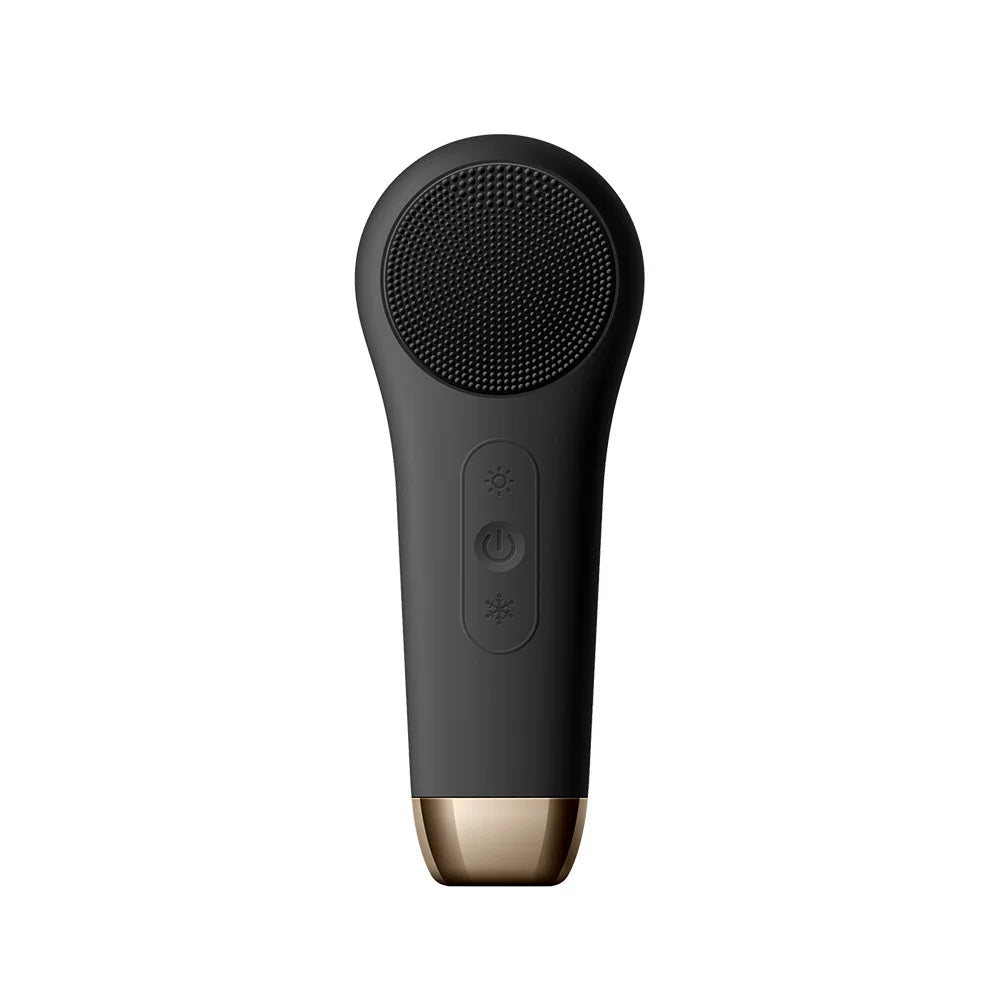 Redeem Cleanse-Hot & Cold Sonic Facial Cleansing Brush with Red & Blue Light