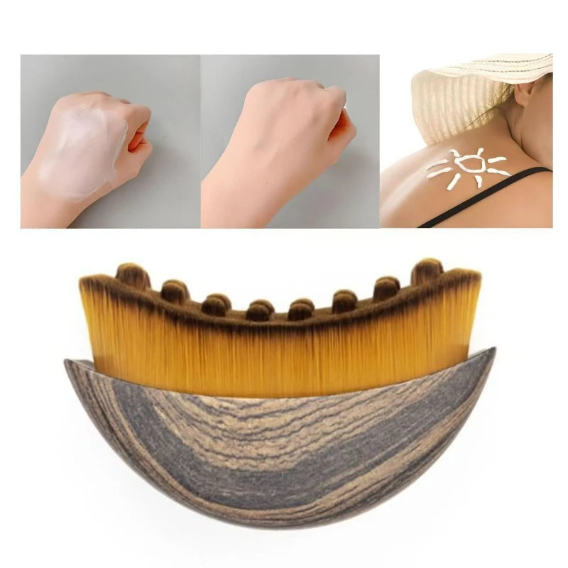 Portable Facial Dry Brush for Lymphatic Drainage & Face Sculpting