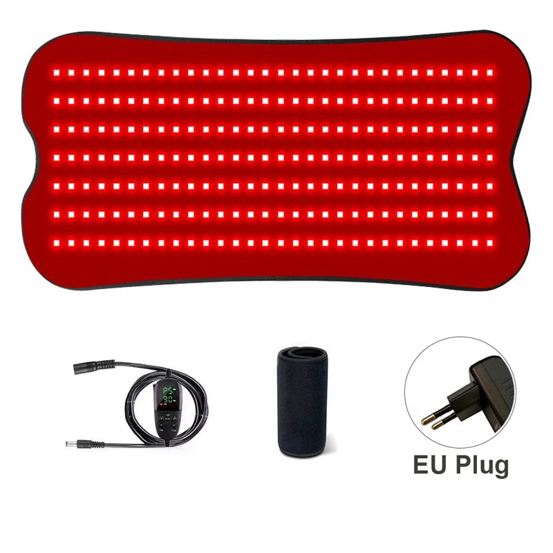 210pcs Red Infrared Light Therapy Pad LED Beauty Devices LED Bead Red Light Belt for Face and Body Back Knee Hands Feet Relief