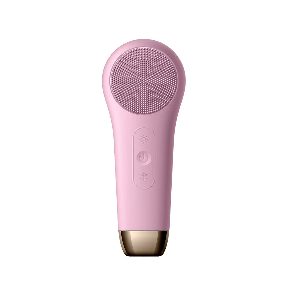 Redeem Cleanse-Hot & Cold Sonic Facial Cleansing Brush with Red & Blue Light