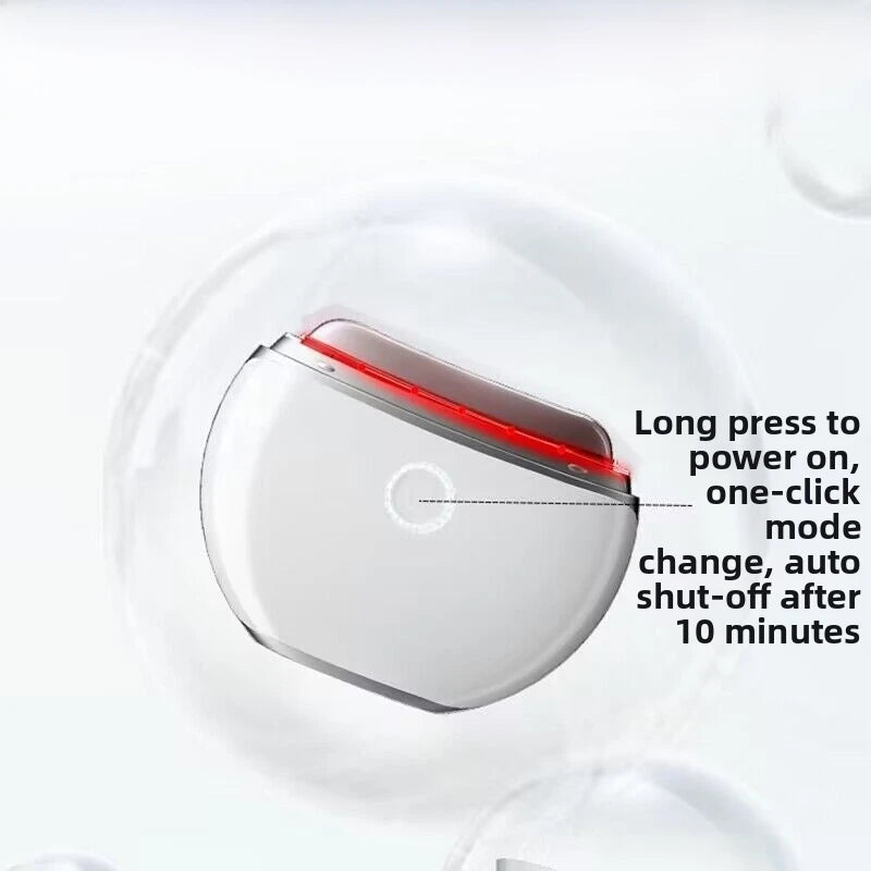 Electric Scraping Board EMS Tens Vibration Body Scraper Face Guasha Stone Facial Neck Lifting Slimming Relax Massage Device
