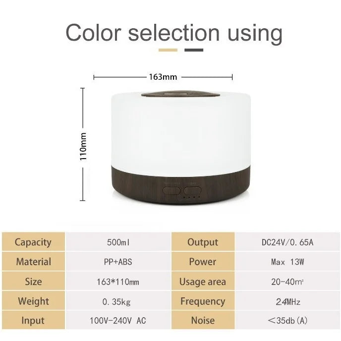 Ultrasonic Aroma Mist Diffuser