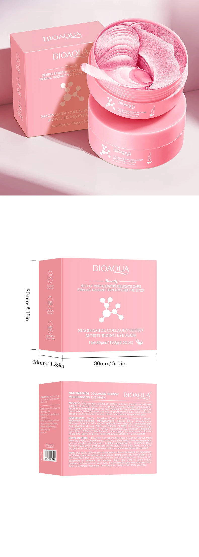 Niacinamide Collagen Eye Mask