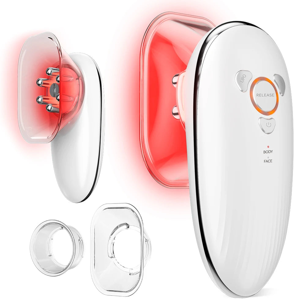 Redeem Lift — Lymphatic Drainage Face Lift Machine with Microcurrent, Vacuum Cupping & Cellulite Massage