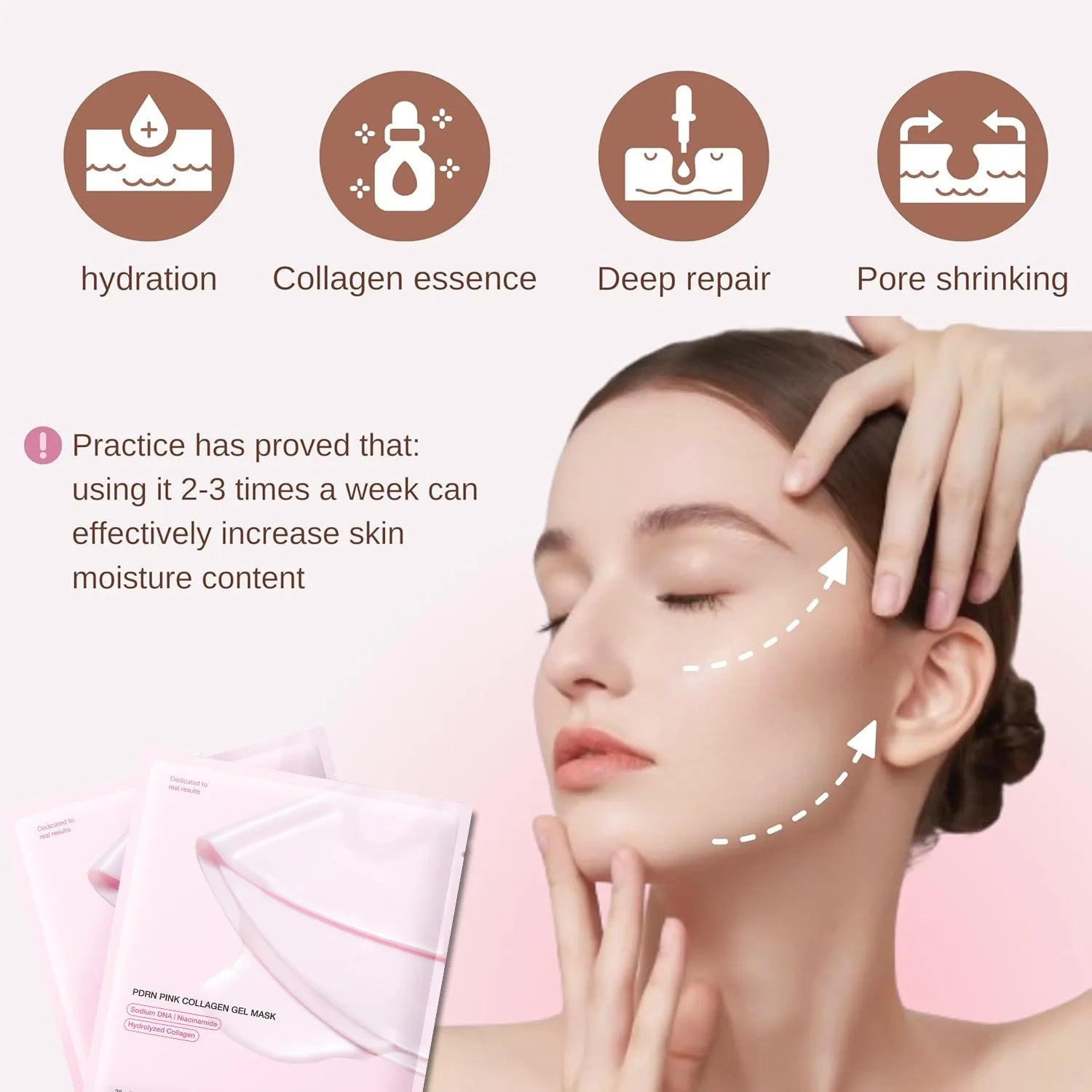 PDRN Pink Collagen Gel Mask