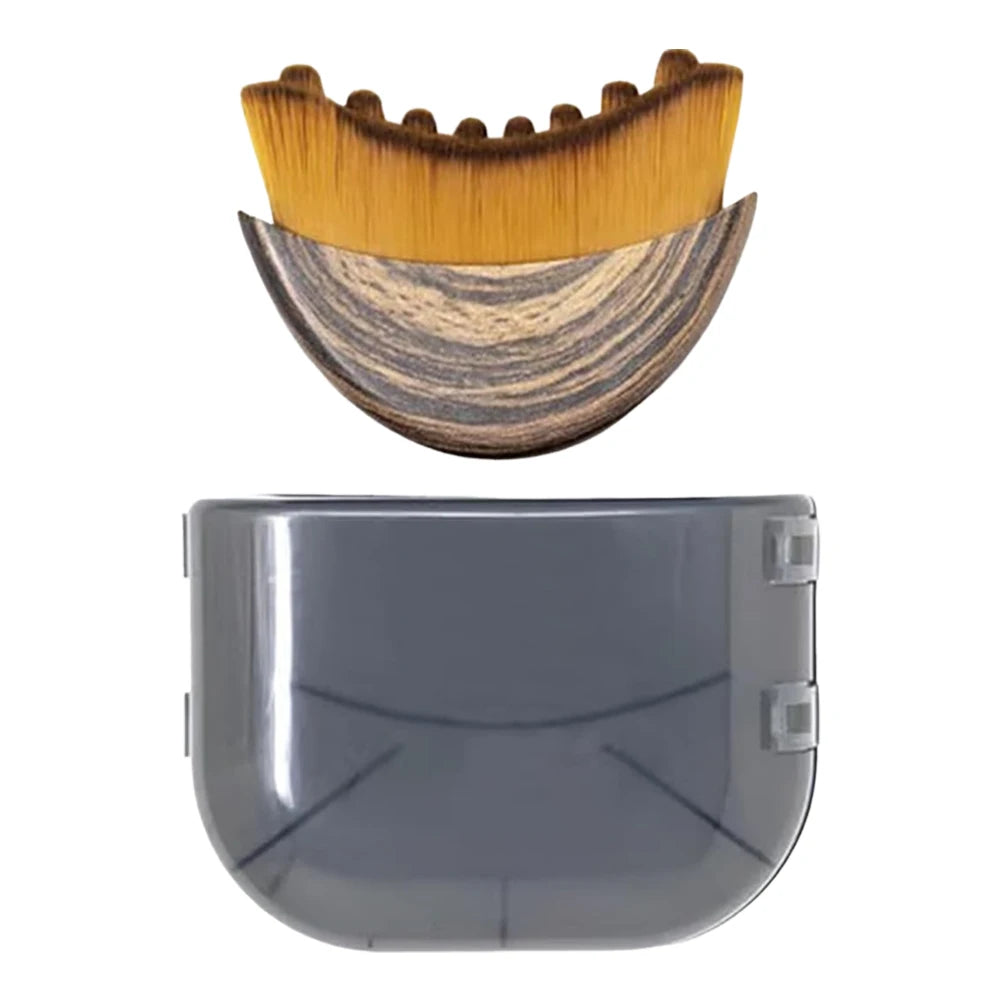 Portable Facial Dry Brush for Lymphatic Drainage & Face Sculpting