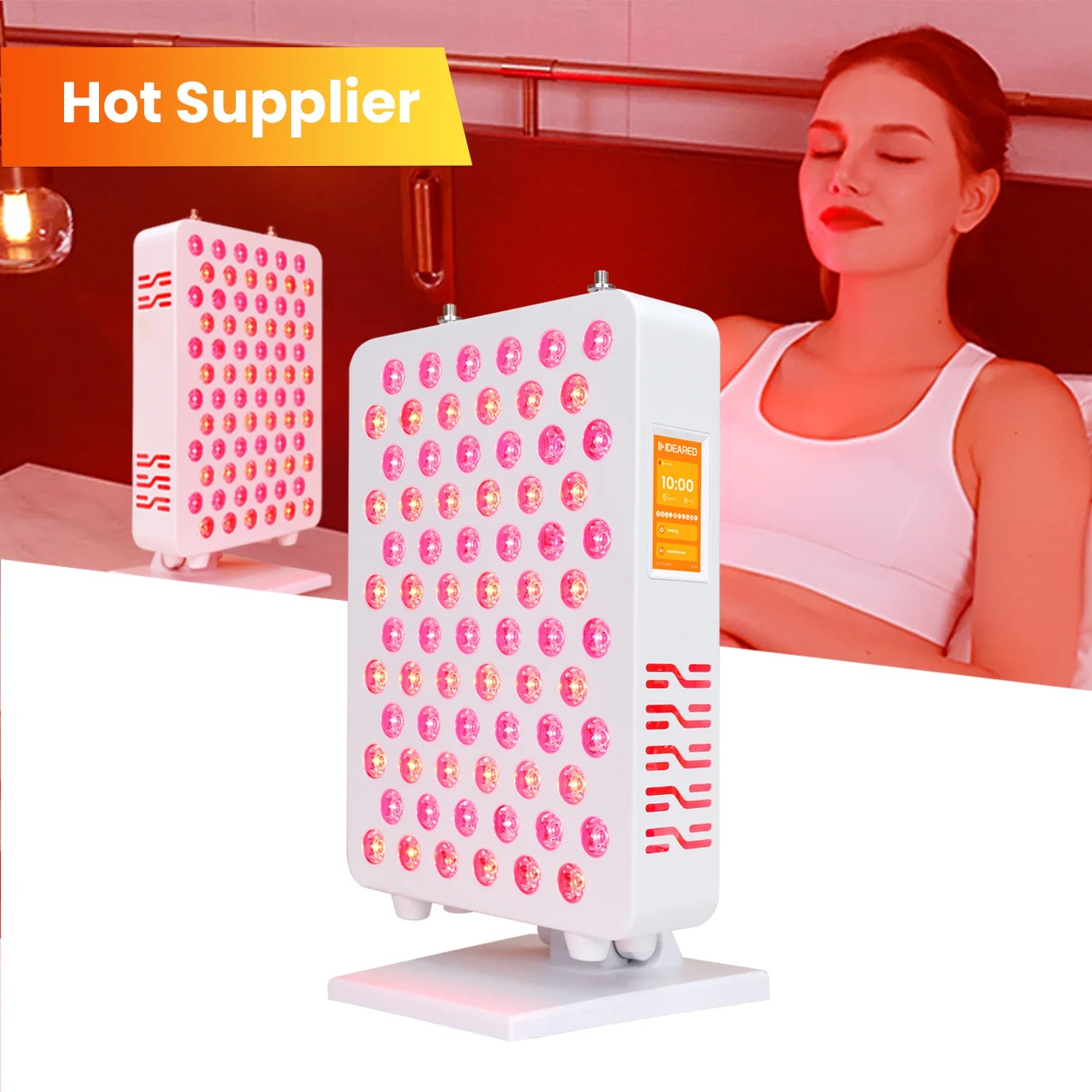 Smart Full Spectrum Red Light Therapy Panel with App Control