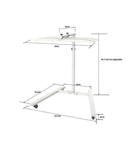 MS300 Red Light Therapy Mobile Stand | Adjustable Panel Mount