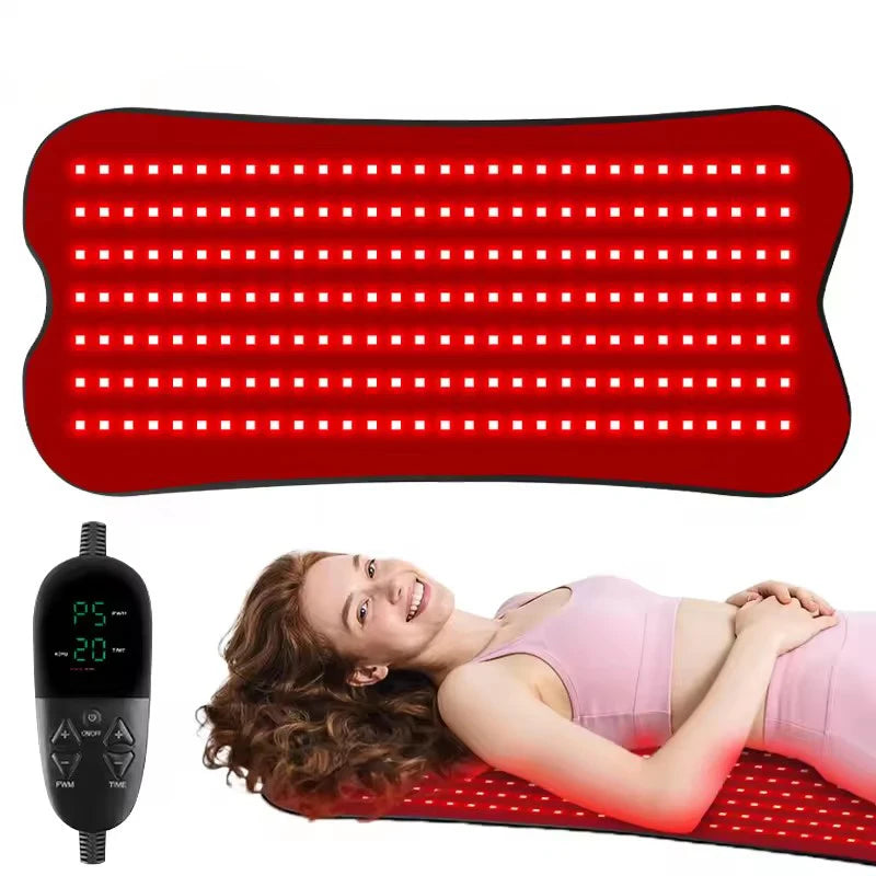 210pcs Red Infrared Light Therapy Pad LED Beauty Devices LED Bead Red Light Belt for Face and Body Back Knee Hands Feet Relief