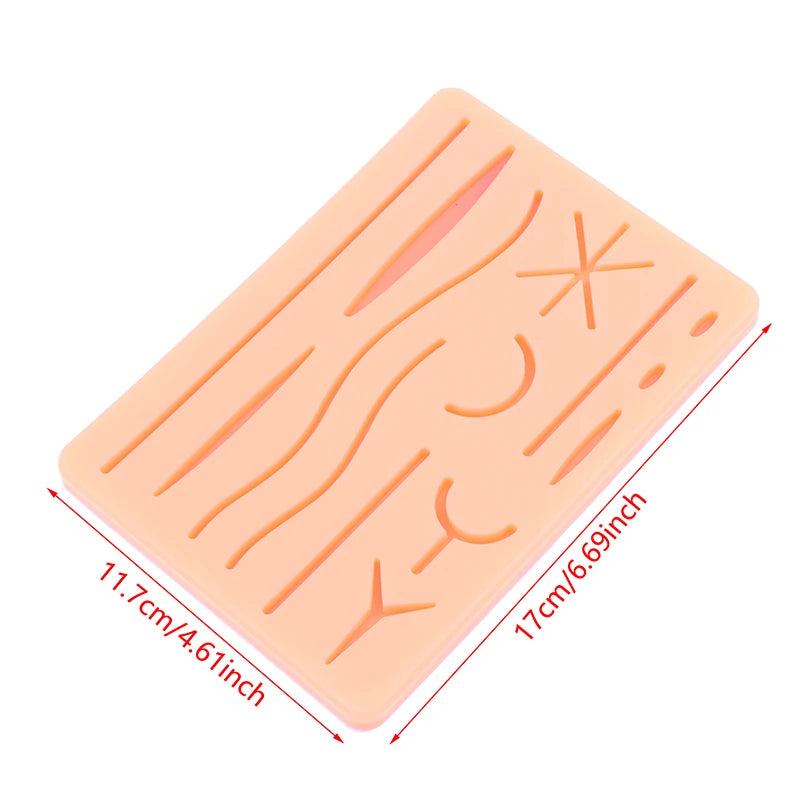 Silicone Suture Practice Pad