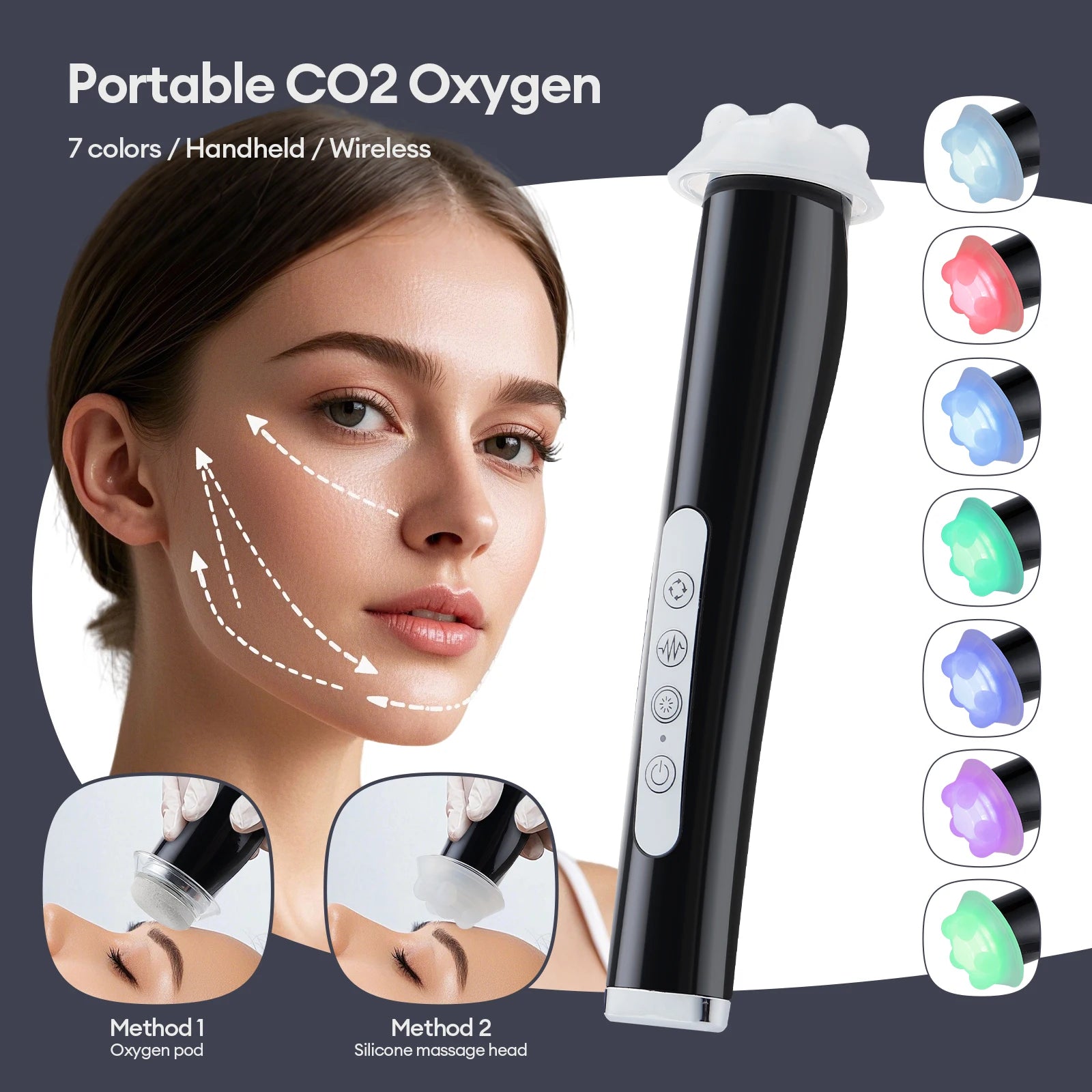 Oxygen Infusion Facial Device