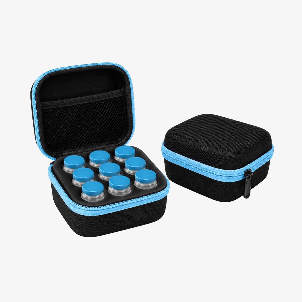 9 Grid Storage Travel Case
