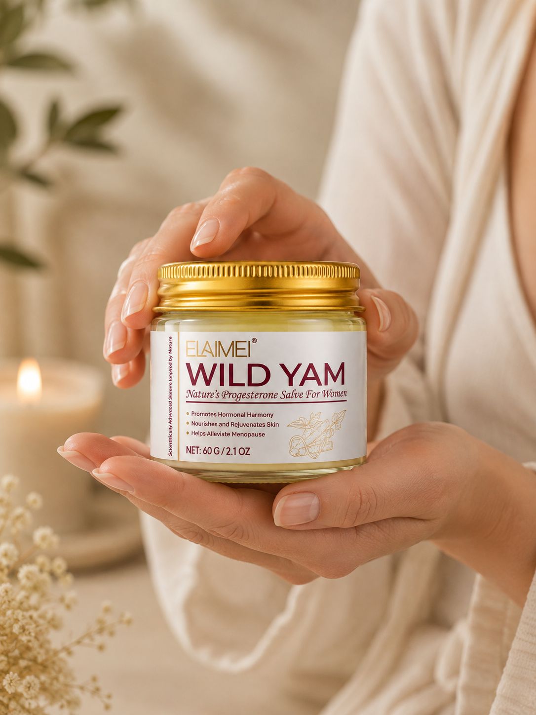 Wild Yam Botanical Body Cream
