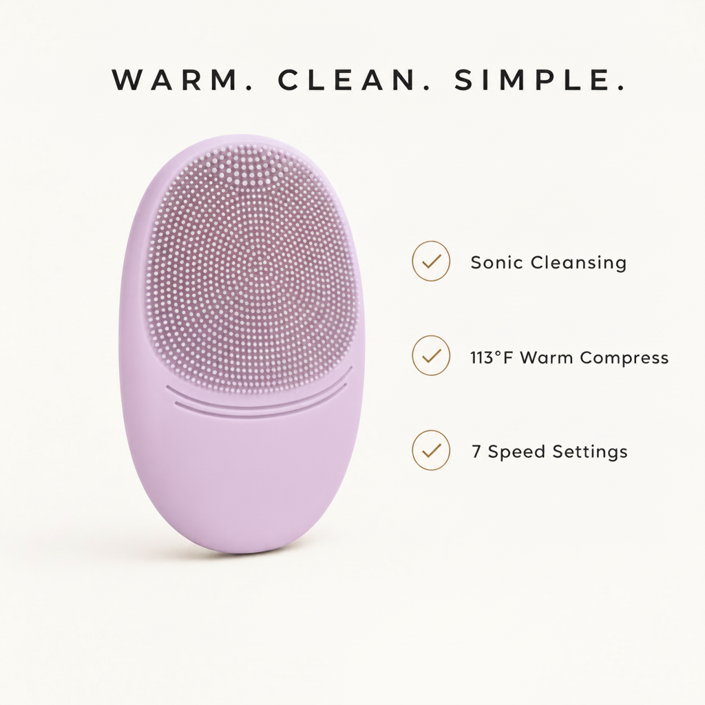 Redeem Pure — Warm Sonic Facial Cleansing Brush
