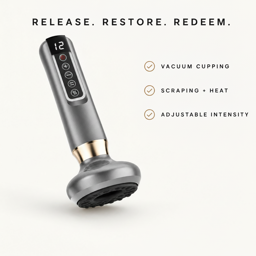 Redeem Release 2 — Intelligent Cupping, Scraping & Heat Massager