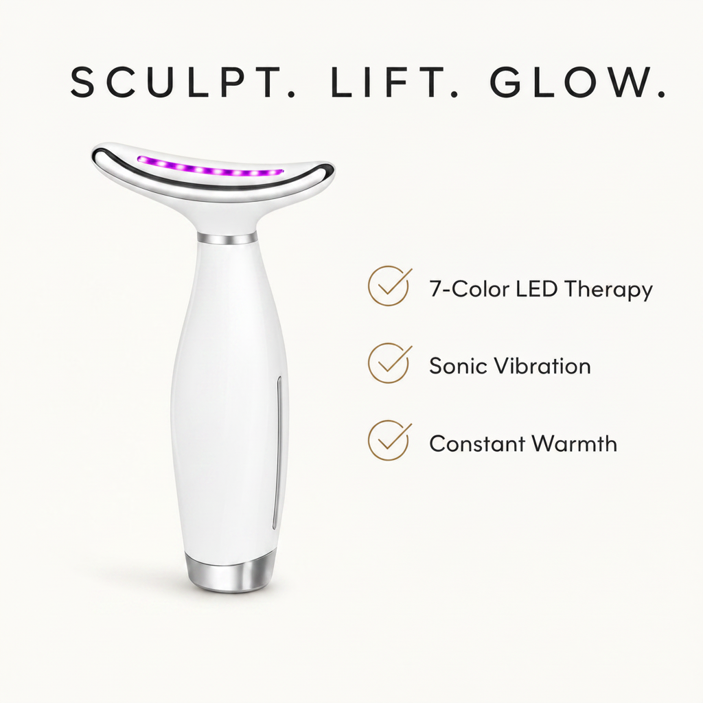 Redeem Spectrum — 7-Color LED Light Therapy Face & Neck Toner