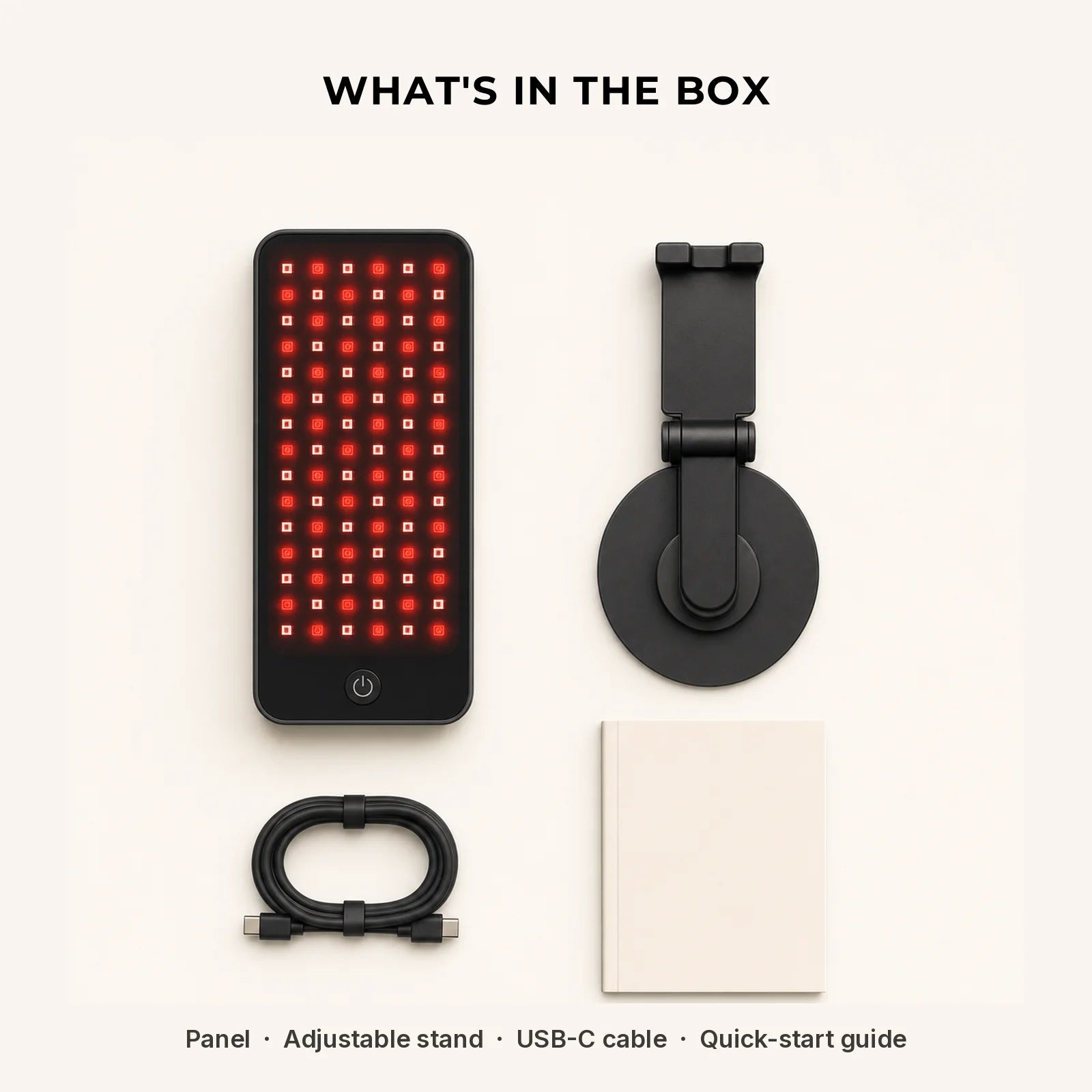 Redeem Beam — Portable Dual-Wavelength Red Light Therapy Panel