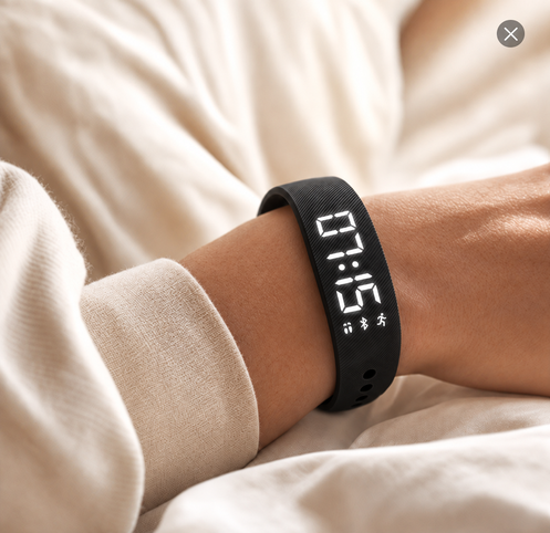 The Wind-Down Wrap — Silent Sleep Alarm